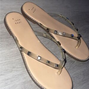A New Day Women's Tan Sandals